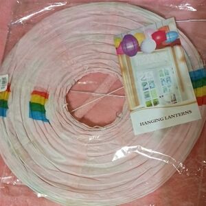 Colorful Hanging Lanterns for Home Party Supplies